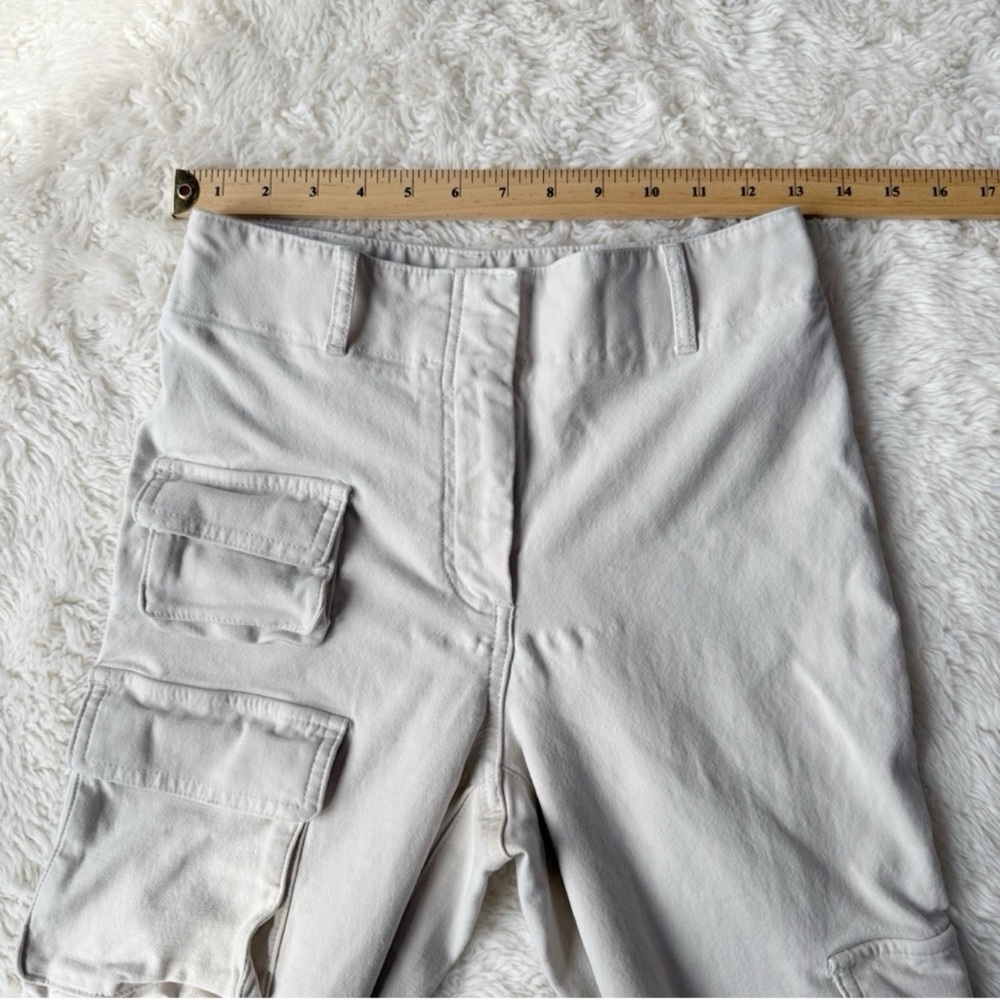 Wilfred Aritzia Women Beige Cargo Utility Wide Leg Pants US4 Casual Contemporary - Picture 9 of 14